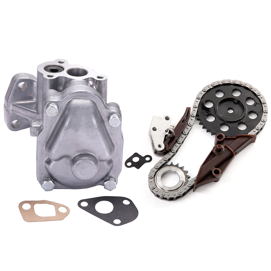 For 90-94 Ford Aerostar Mazda Navajo 4.0l Ohv Timing Chain Oil Pump Kit Vin inchX inch
