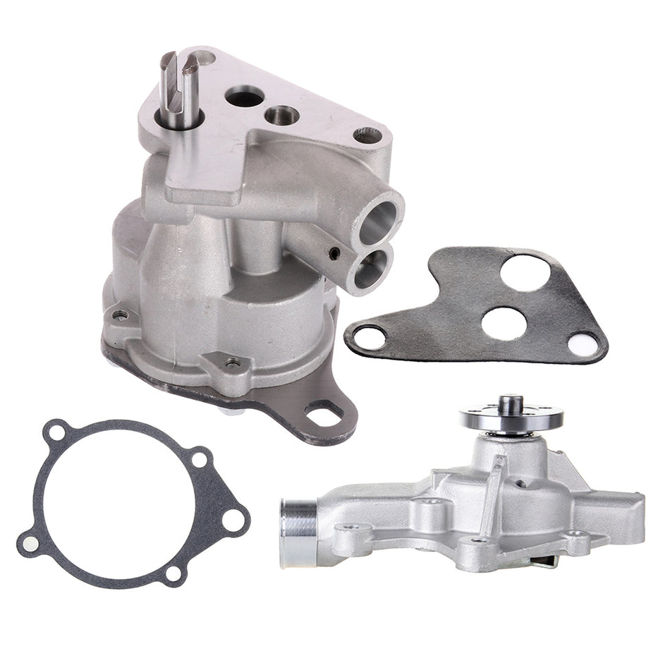 For Jeep Comanche Cherokee Wrangler TJ 2.5L L4 OHV 91-02 Water Oil Pump
