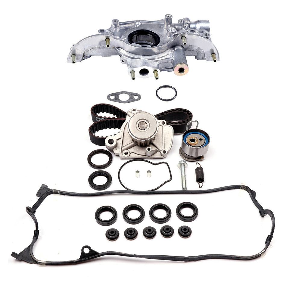 Timing Belt Kit Water Oil Pump For Honda Civic DX EX GX LX 1.7L D17A1 D17A2
