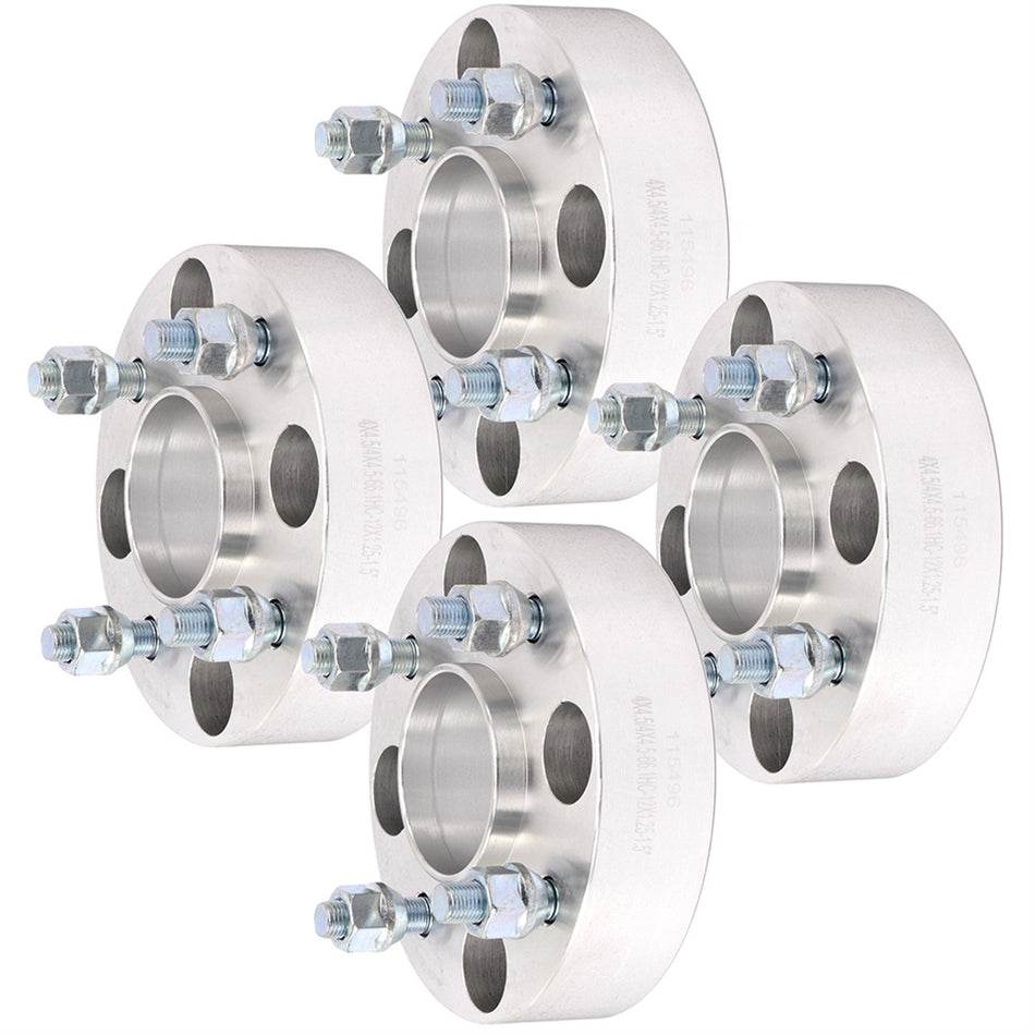 1.5 inch 4x4.5 4 Lug Wheel Spacers(66.1mm Bore, 12x1.25 Studs) for 2007-2011 Nissan Versa - 4PCS