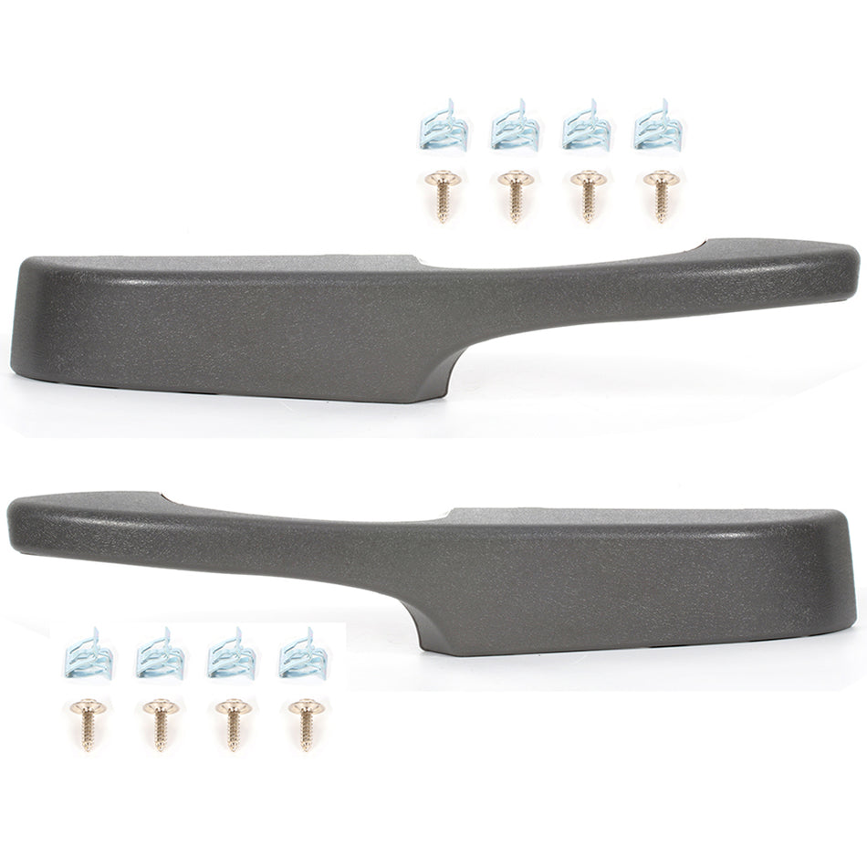 Pair set Left Right Door Pull Handle Armrest 04-18 GMC Savana 3500 03-18 GMC Savana 2500
