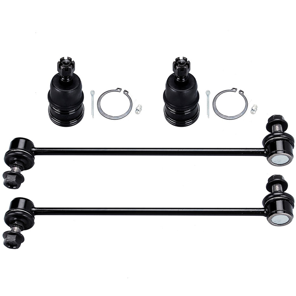 Front Lower Ball Joints Anti Sway Stabilizer Bar Linkage For 2006 Acura MDX