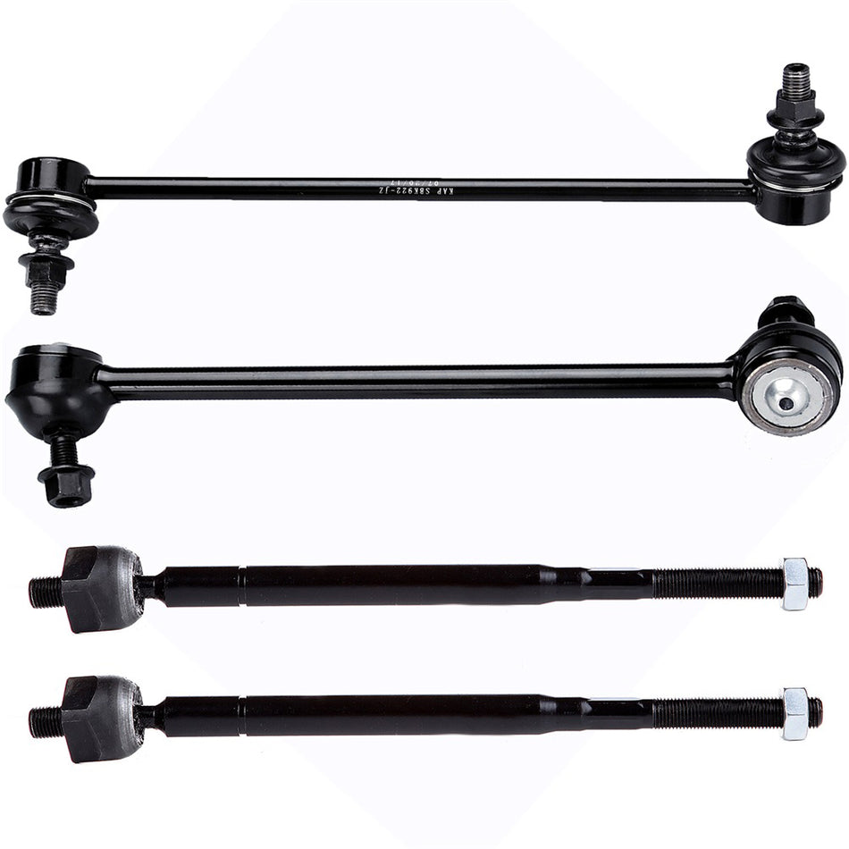 Front Sway Bar Tie Rod End Kit For 01-05 Dodge Stratus 00-05 Mitsubishi Eclipse 4Pcs