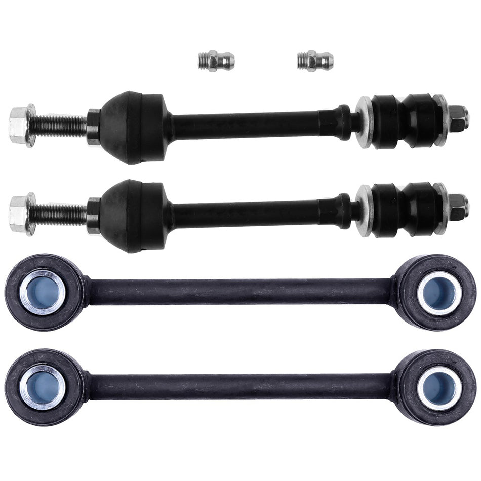 Front Rear Anti Sway Stabilizer Bar Linkage Suspension Part For 2005-2010 Dakota