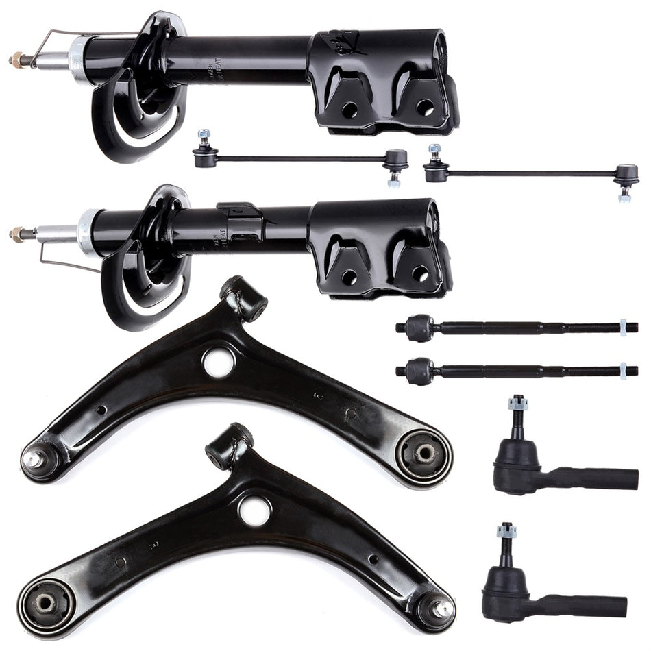 For 07-12 Jeep Compass Patriot Shock Strut Suspension Kit Front LH RH Set of 10