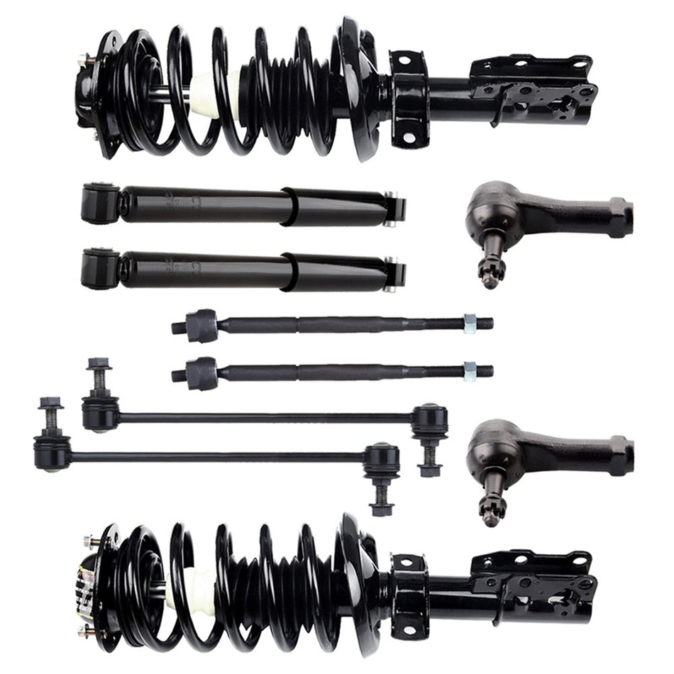 For Cobalt HHR G5 Strut Spring Shock Control Arm Sway Bar Link Tie Rod End