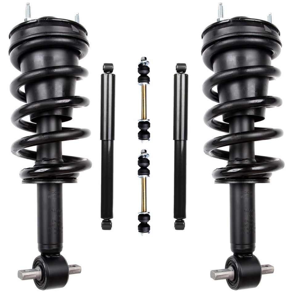 For Chevy Silverado GMC Sierra 1500 Complete Struts and and and Shock Absorbers Sway Bar