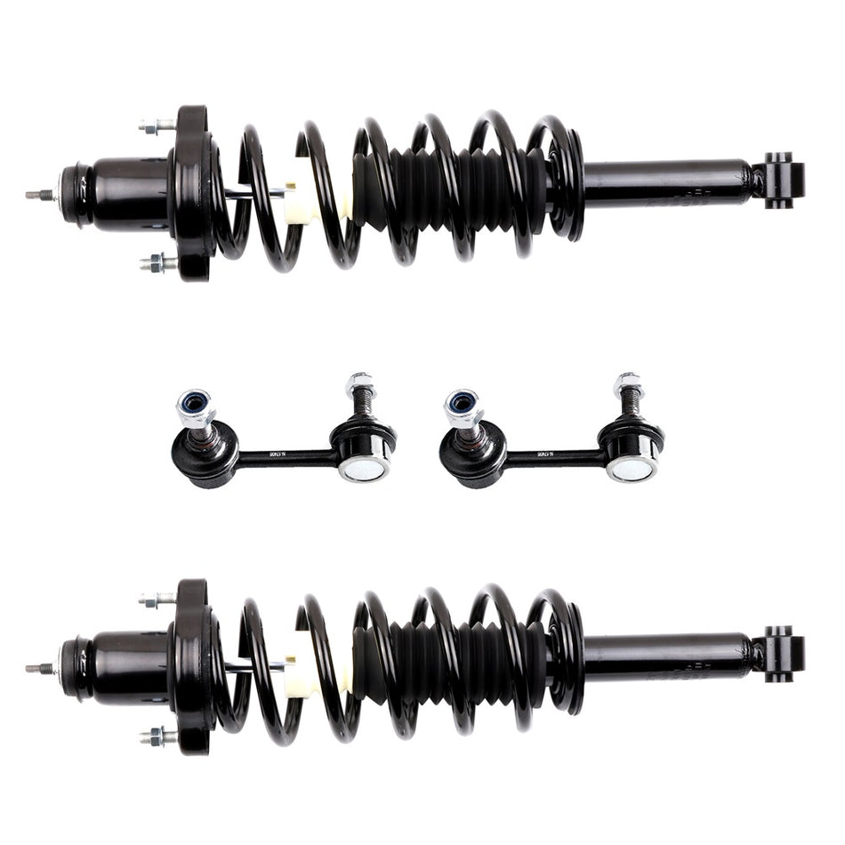 Fits Chrysler 200 Sebring Dodge Avenger 07-14 Rear Complete Struts Sway Bar Link