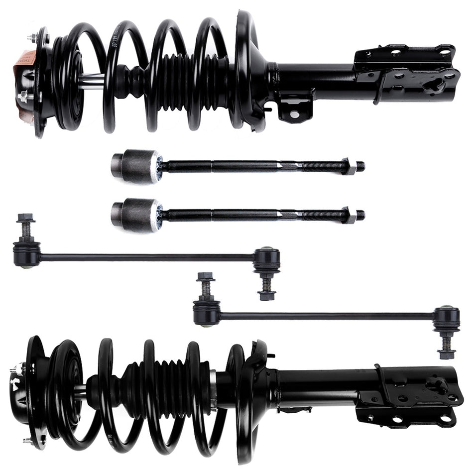 For 04-12 Chevrolet Malibu Pontiac G6 Saturn Aura Front Strut Tierod Sway Bar