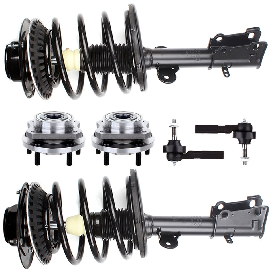 For 2001-04 CHRYSLER DODGE Wheel Hub & Bearings Complete Struts Sway Bar Links