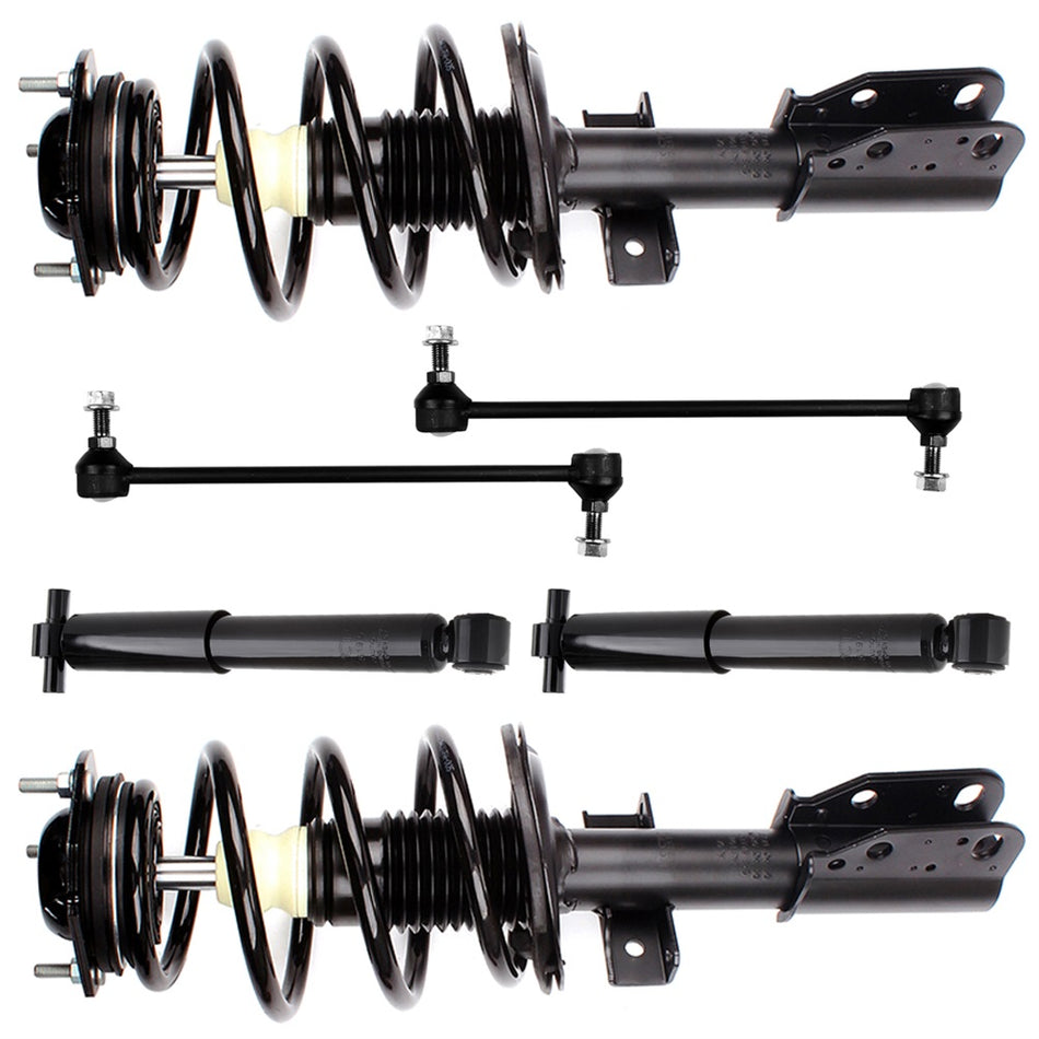 For GMC Acadia Buick Enclave 2008-2016 Front Struts Rear Shock Sway Bar Link