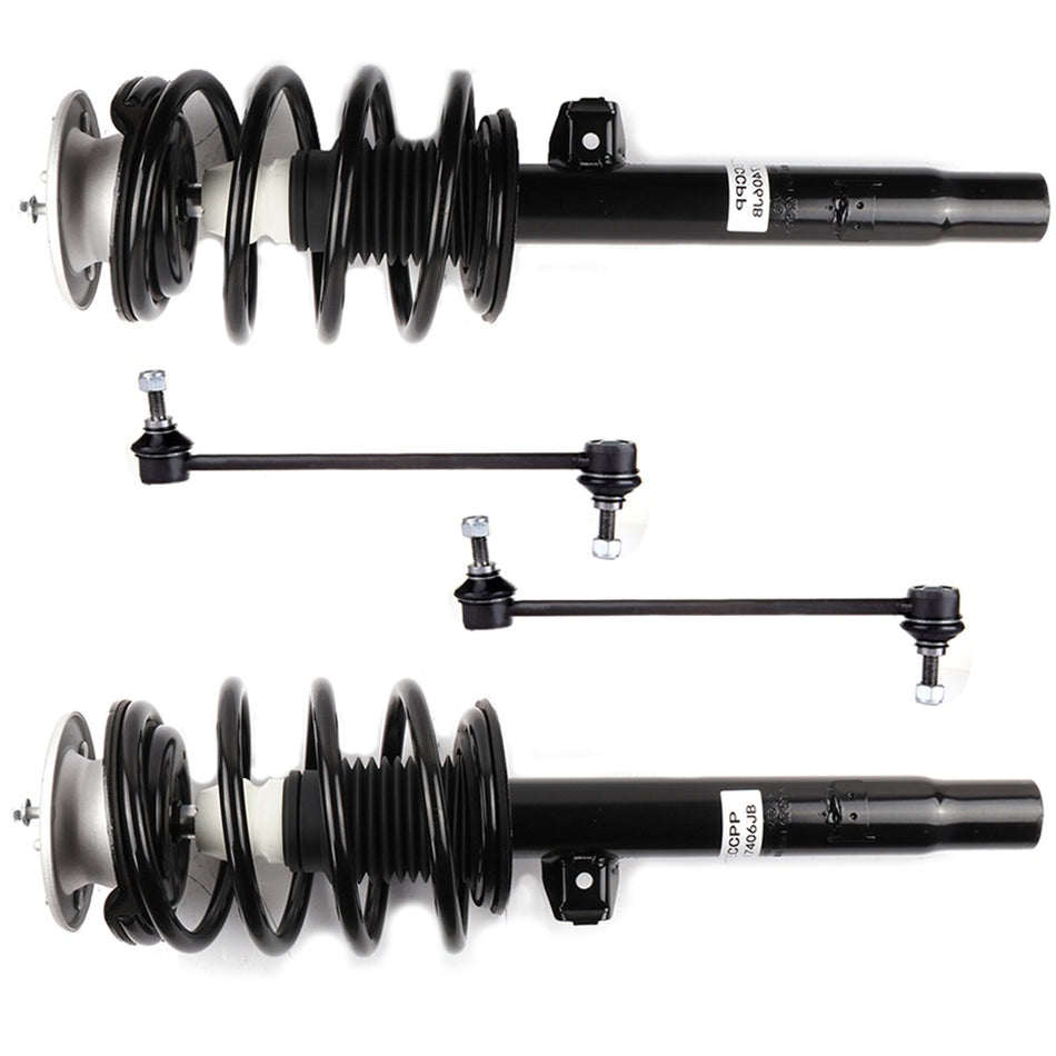 For BMW 320i 323i 325i 328i 330i 330Ci Front Complete Strut & Sway Bar Links Kit