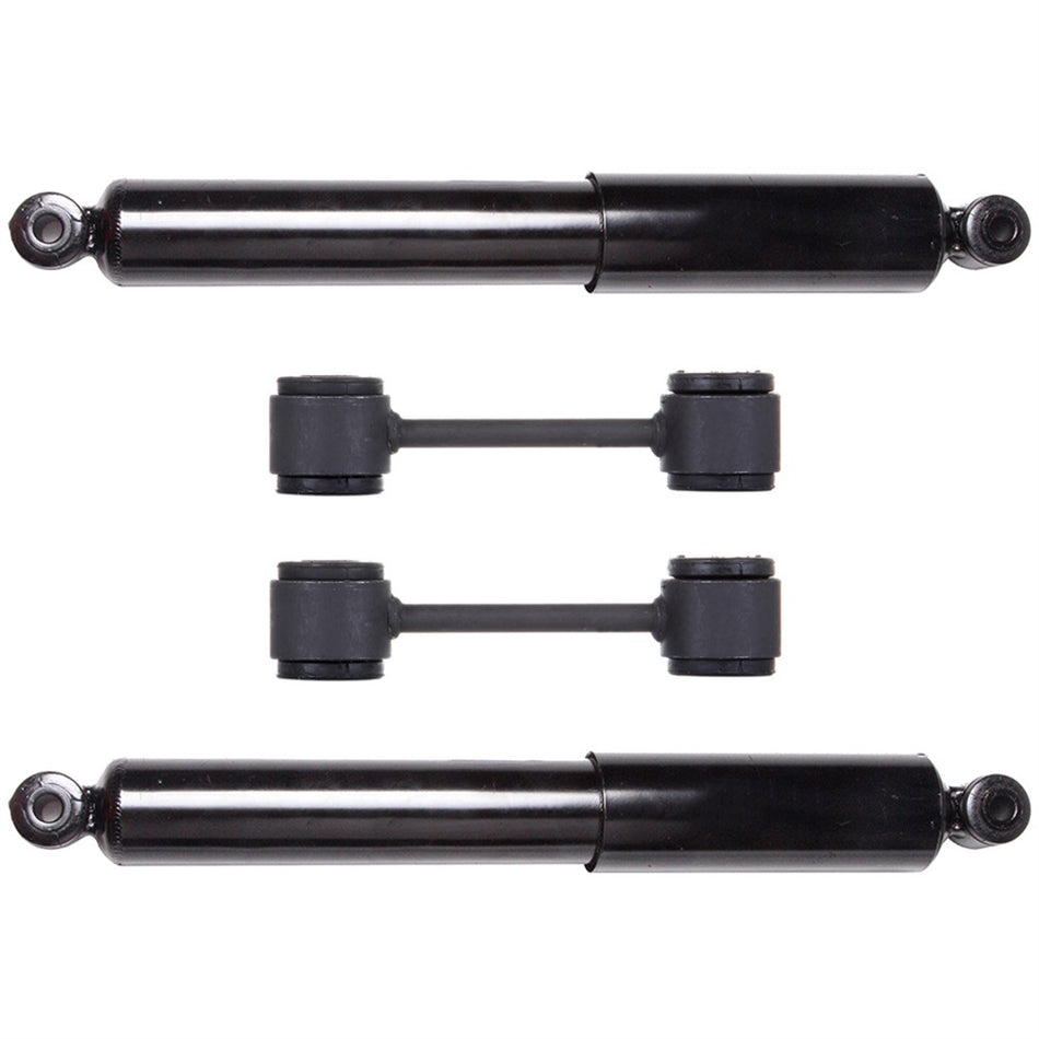 For CHRYSLER DODGE PLYMOUTH 4pc Rear Shocks Absorber Assembly Rear Sway Bar Link