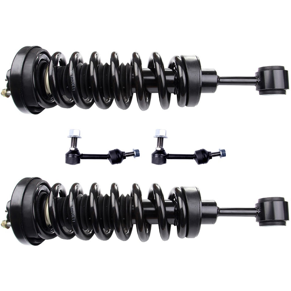 For 05 06 Ford Expedition Lincoln Navigator Front Complete Strut Sway bar link