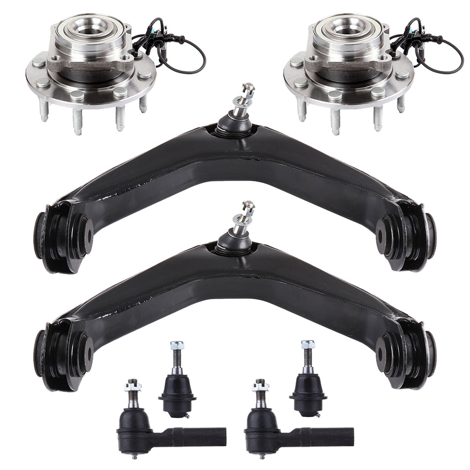 Front Upper Control Arm Suspension Wheel Hub Bearing For 07-10 Sierra 2500 3500