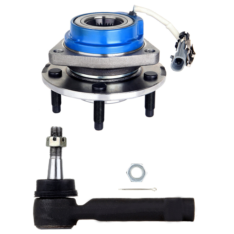 Wheel Hub Outer Tie Rod End For 04-09 Chevrolet Impala 06-07 Chevrolet Monte Carlo