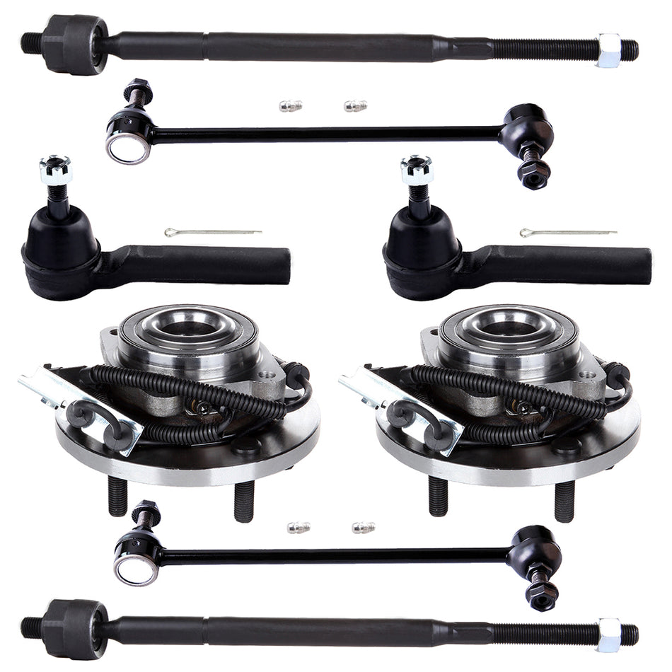 For 2008-2016 Town & Country Grand Caravan Front Wheel Bearing Hub and Suspension