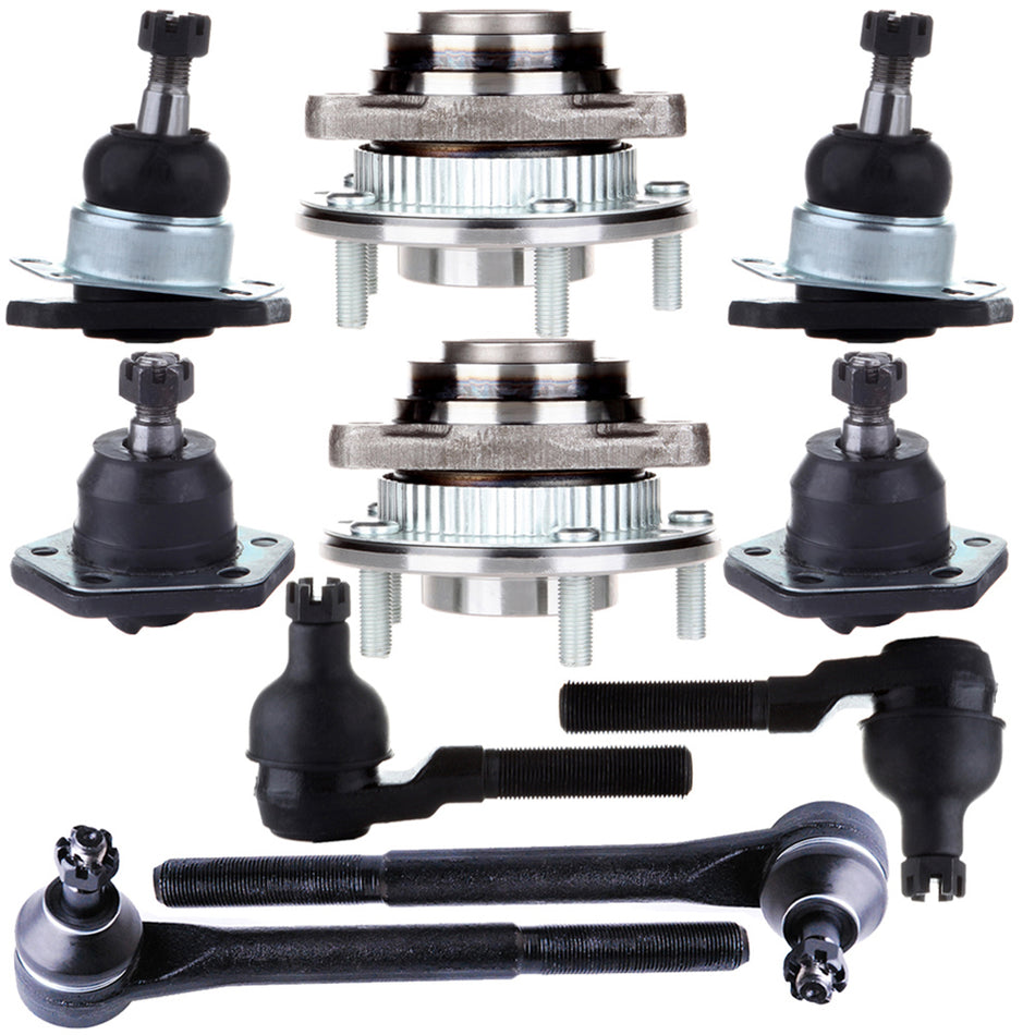 Fits 1990-1996 S10 Blazer Bravada S15 Jimmy Sonoma Front Wheel Bearing & Hub Kit