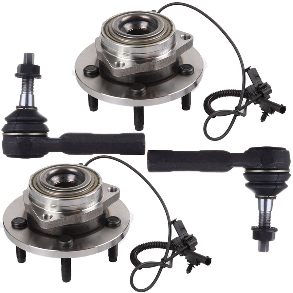 For 2005 2006 2007 2008 2009 2010 Dodge Dakota Front Wheel Bearing Outer Tie Rod