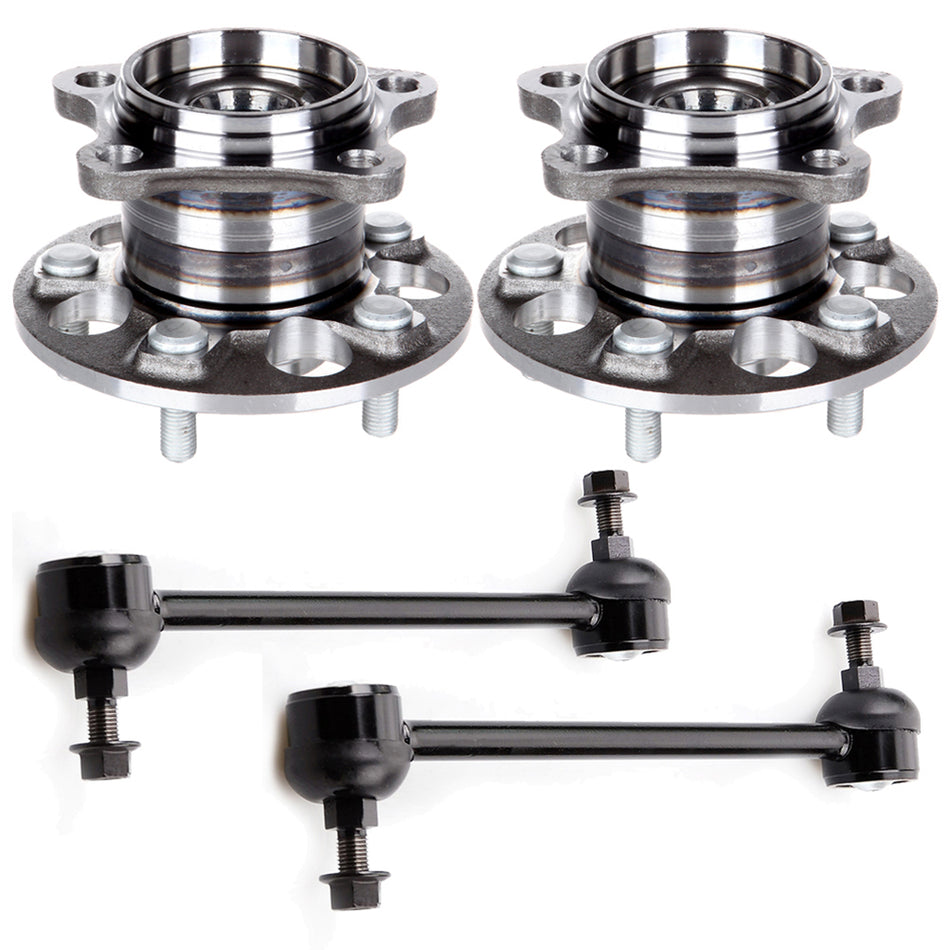 Rear Wheel Hub & Bearings Sway Bars Links AWD for Highlander Venza RX330 RX350