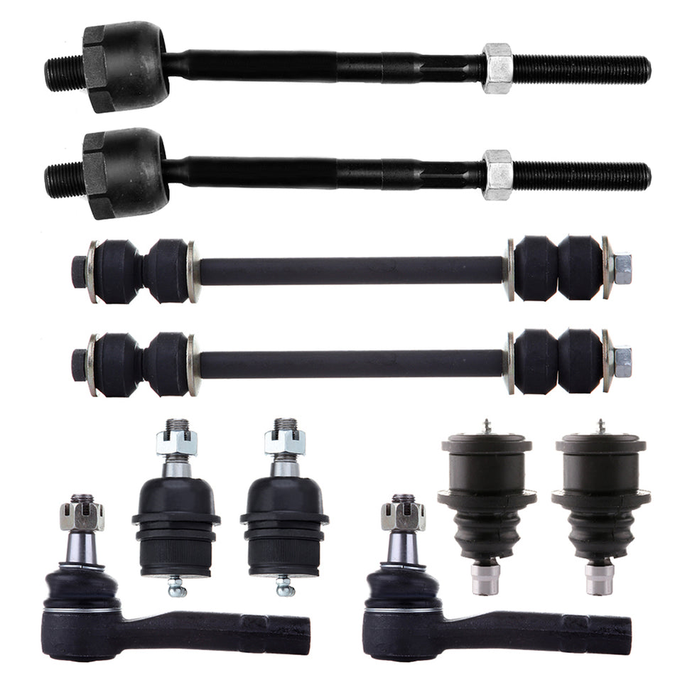 Front Ball Joint Tie Rods Steering Kit For 2001 02-2005 Ford Explorer Sport Trac