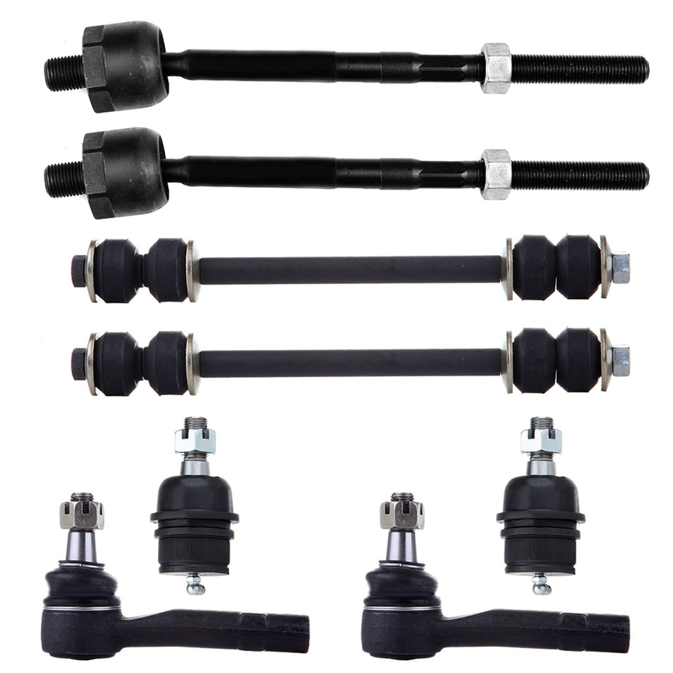8pcs Inner Outer Tie Rods Lower Ball Joints Sway Bar Kit For 2001-05 Sport Trac