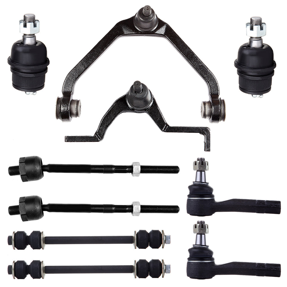 New 10Pcs Front Upper Control Arms Suspension Kit For Ford Explorer Sport Track
