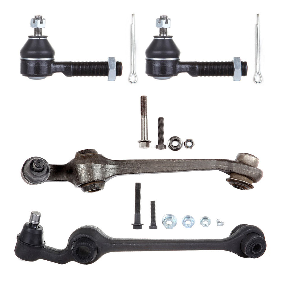 Front Lower Control Arm Ball Joint & Outer Tie Rod End For 93-97 Chrysler Concorde Dodge Intrepid