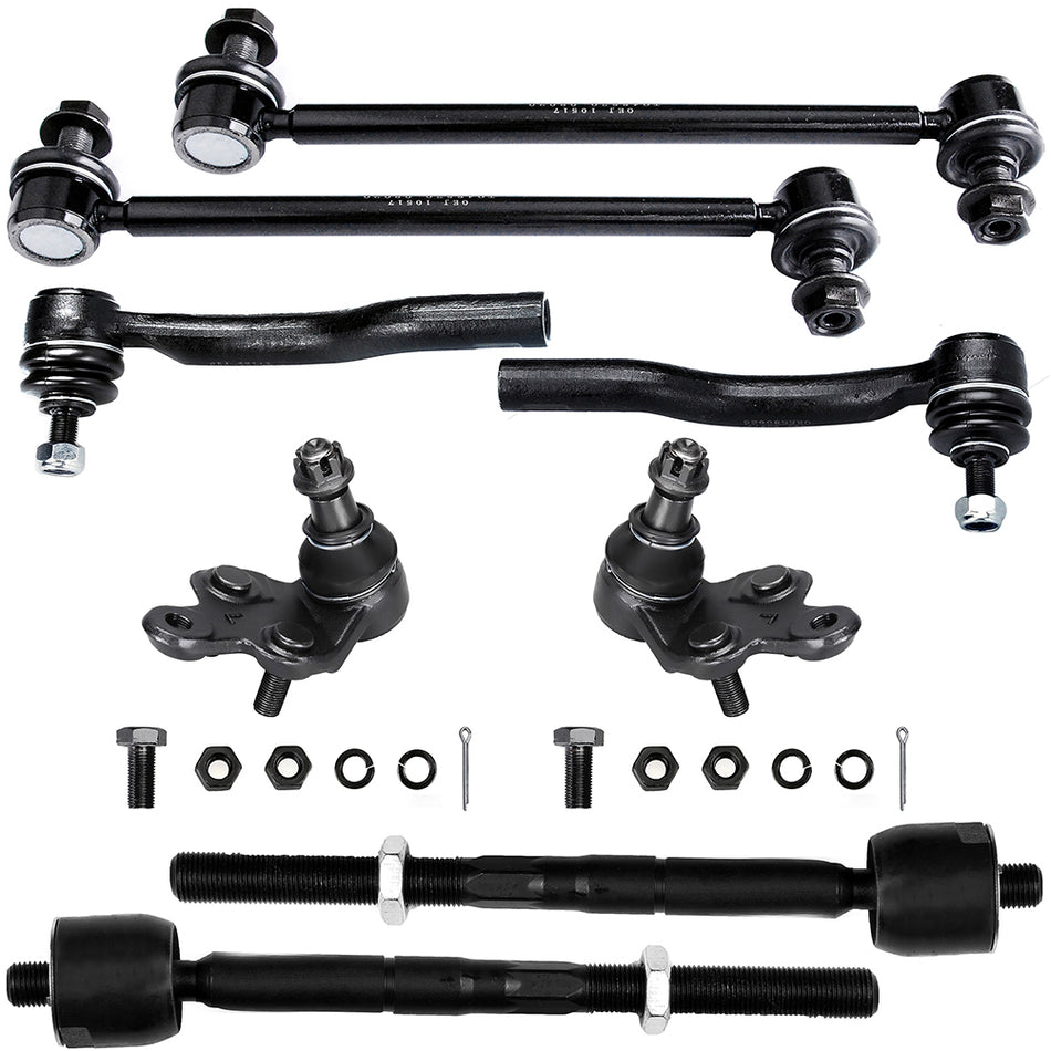 2004-2010 Toyota Sienna Front Lower Ball Joint Sway Bar Tie Rod End