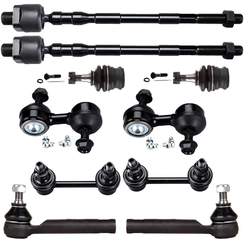 Front Lower Ball Joint Steering Sway Bar Tie Rod End For 2005-2009 Subaru Legacy