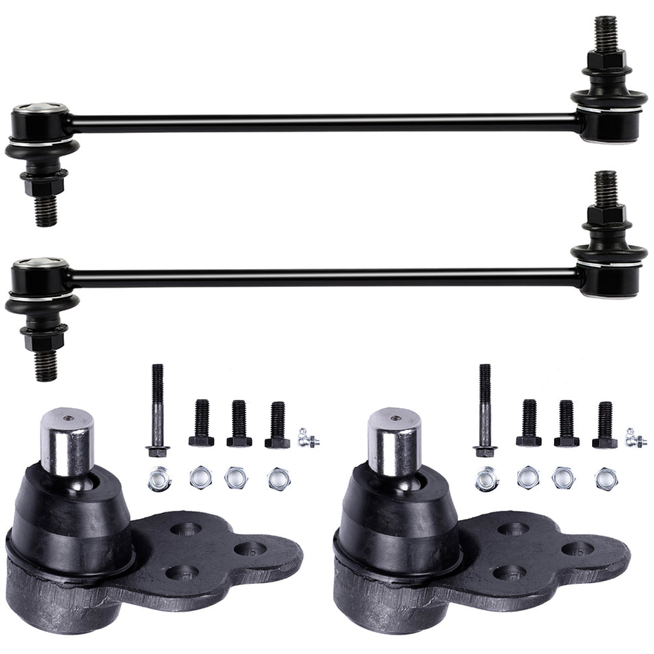 Front Lower Ball Joint Anti Sway Stabilizer Bar Linkage For 2007-2009 Pontiac G5