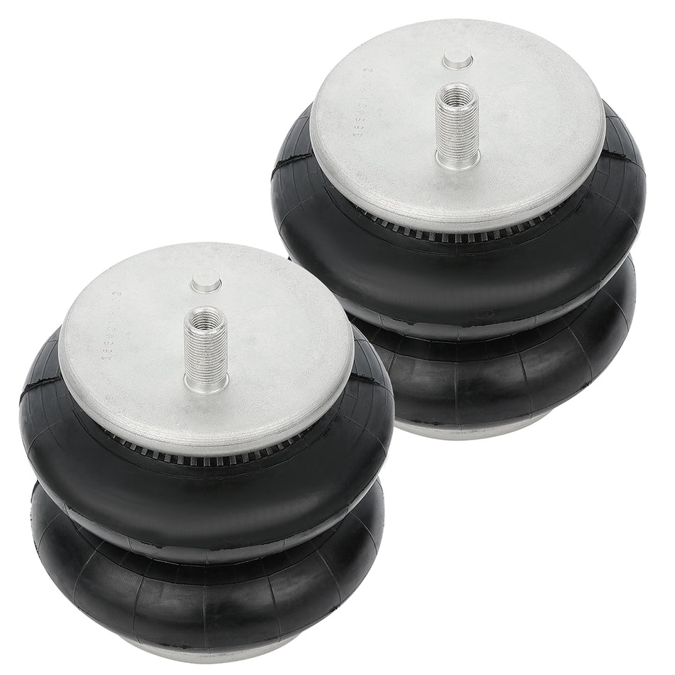 Pair Air Suspension Air Bags W21-760-6401 For Ride Rite 2455 2528 2330 2398 2299