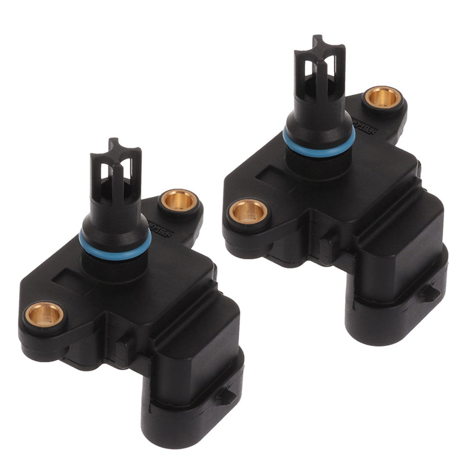2pcs For 2001 Ford F-250 Super Duty 6.8L Boost Pressure MAP Sensor 3971106