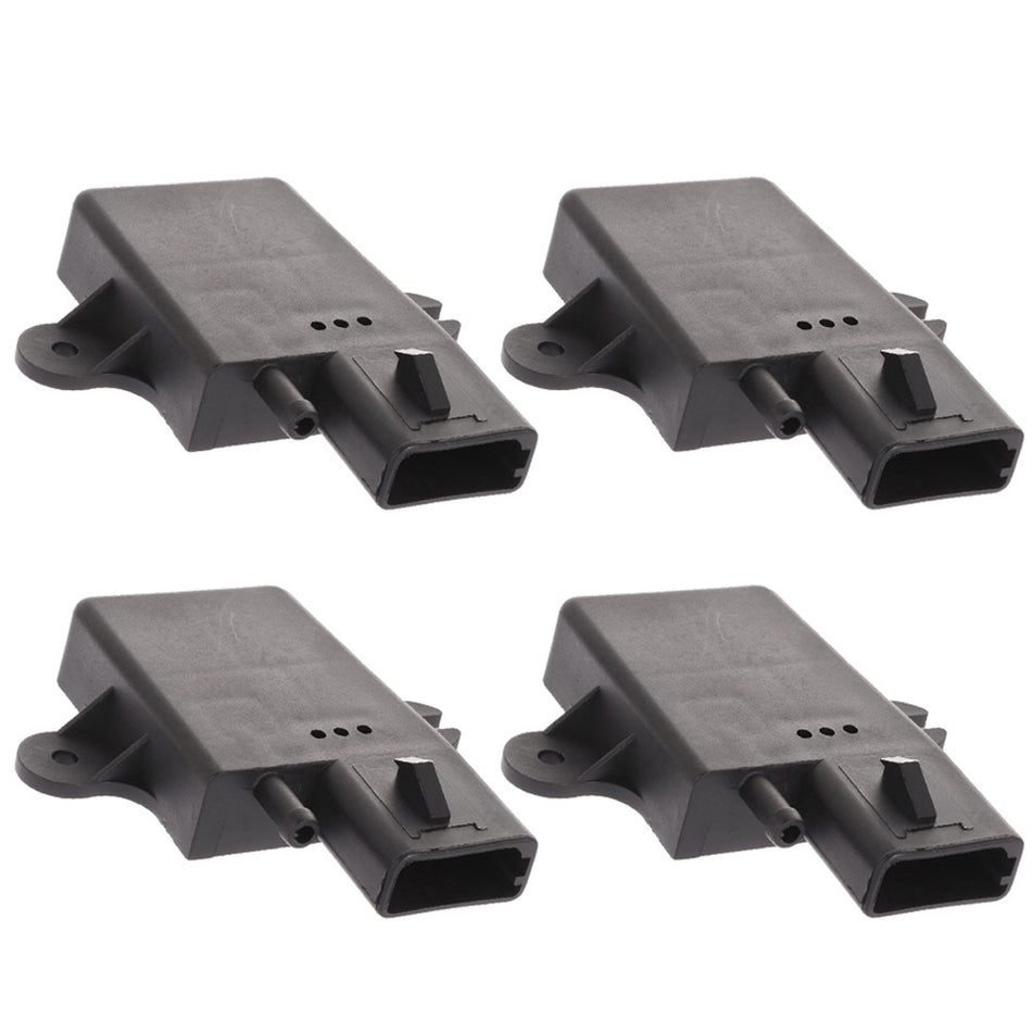 Pair 4 Fuel Pressure Sensor MAP 1-year warranty Fits 05-10 2011 Ford Focus