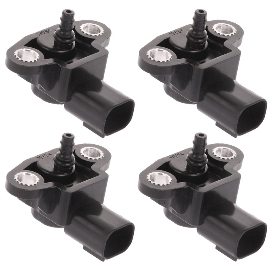 Durable MAP Sensor 4x For Mercedes-Benz C63 AMG Base Coupe 2-Door 6.3L