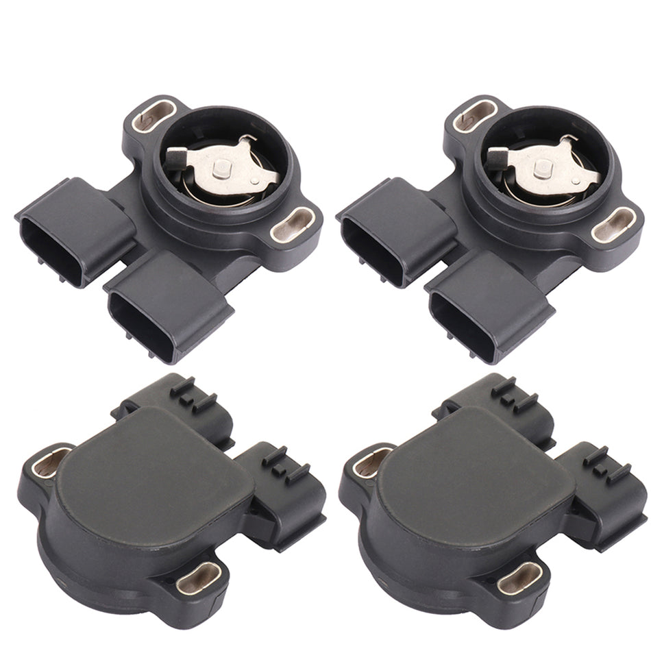 4Pcs Throttle Position Sensor TPS For Infiniti I35 02-04 10GE353GT1575R