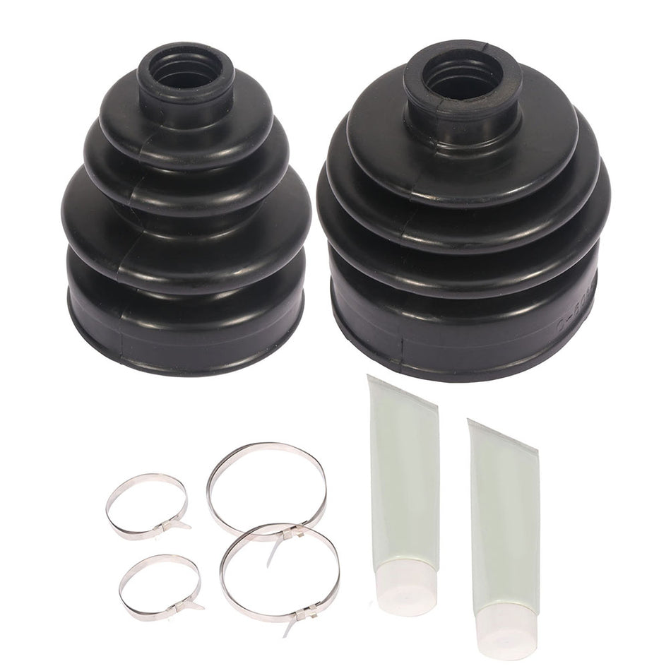 Fits Honda Rancher 350 2000 - 2004 2005 Pair CV Axle Outer Inner Boot Kits Front