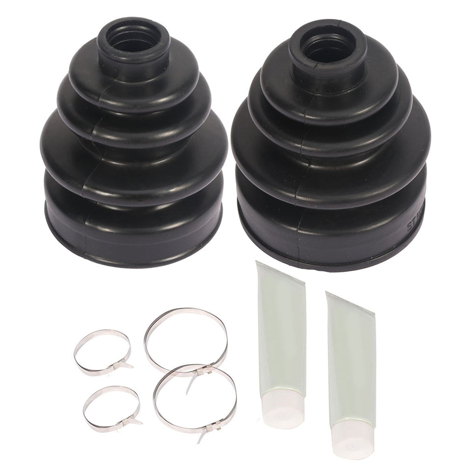 Fits 98-04 Honda Foreman 450 TRX450FE Pair CV Axle Front Outer & Inner Boot Kits