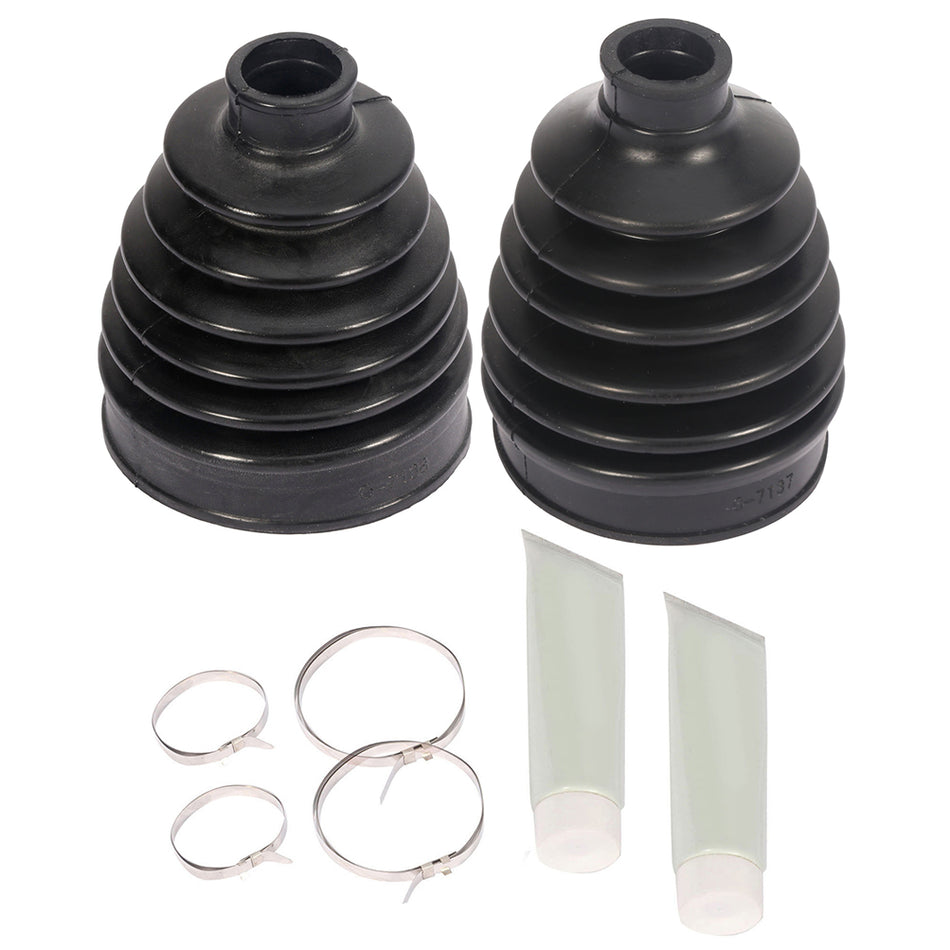Fits Polaris RZR 800 2008 2009 2010 Pair CV Axle Outer Inner Boot Kits Rear