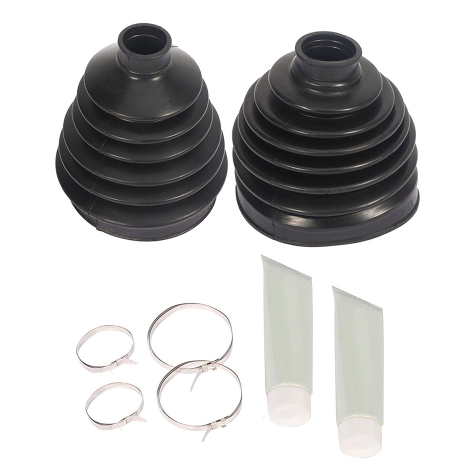 Fits Ford F-150 2003 2004 - 2017 2018 Pair CV Axle Outer & Inner Boot Kits Front