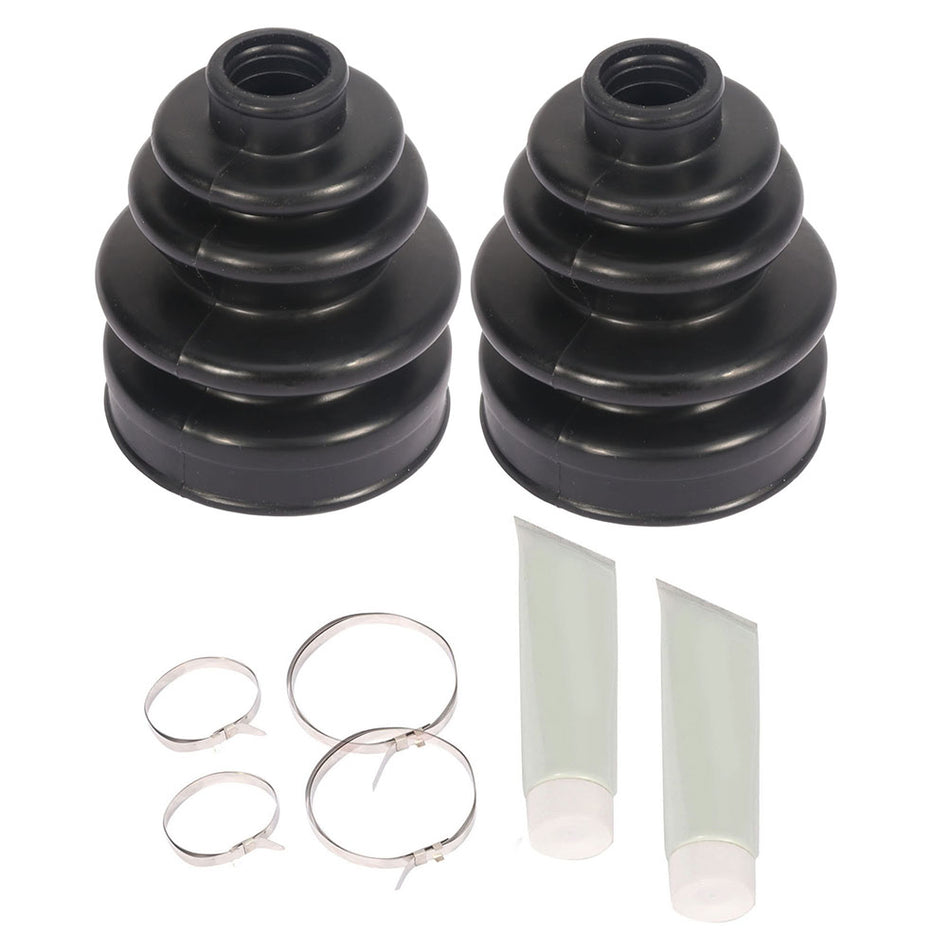 Fits 2000 Honda FourTrax 300 TRX300FW Pair CV Axle Outer & Inner Boot Kits Front