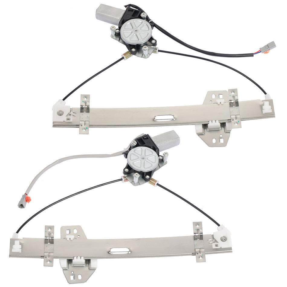 Power Window Regulator With Motor 2001-2006 Acura MDX Rear Pair