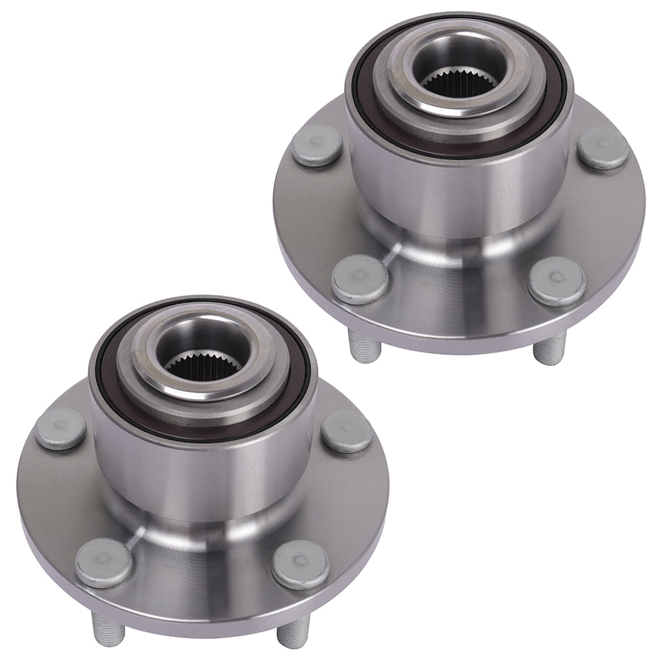 2004-2005 Mazda 3 Front Wheel Bearings And Hub Driver Or Passenger Side