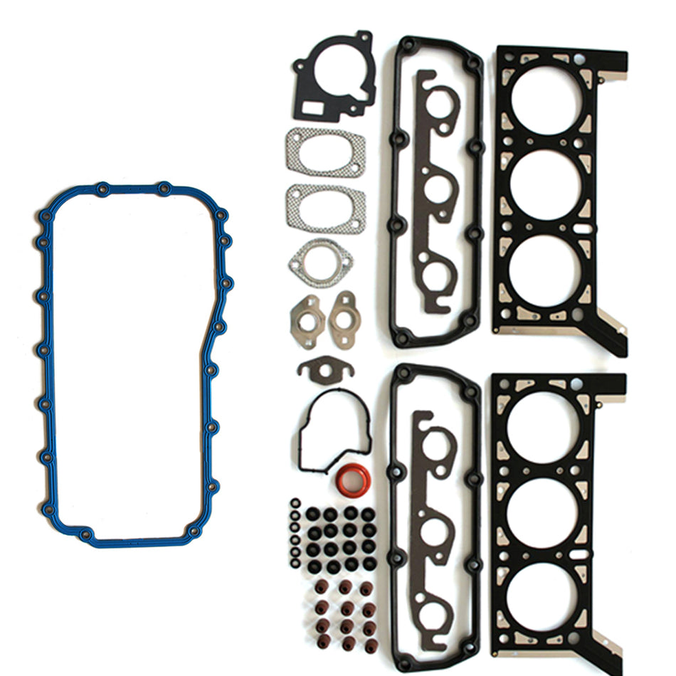 Head Gasket Set Oil Pan Gasket For 01-04 Dodge Caravan 01-03 Chrysler Voyager
