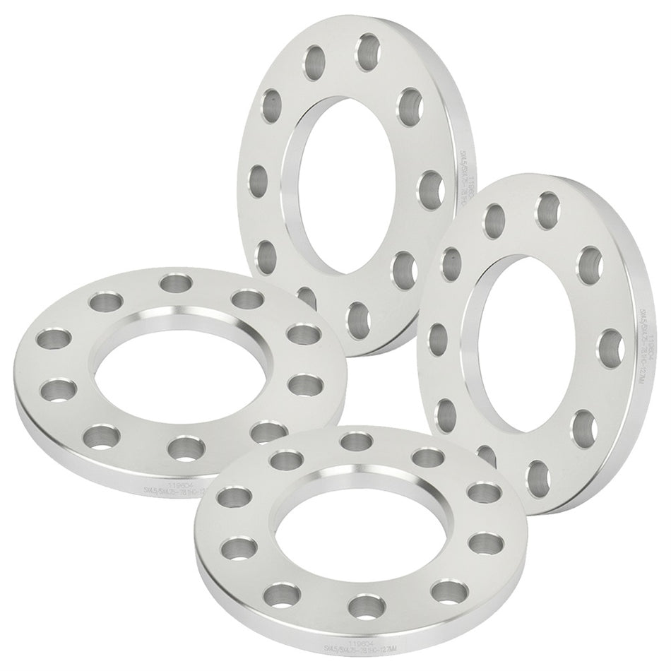 4Pcs 1/2 inch 5x4.5/5x4.75 5 Lug Wheel Spacers For 65-69 Dodge Coronet and 07-11 Dodge Nitro