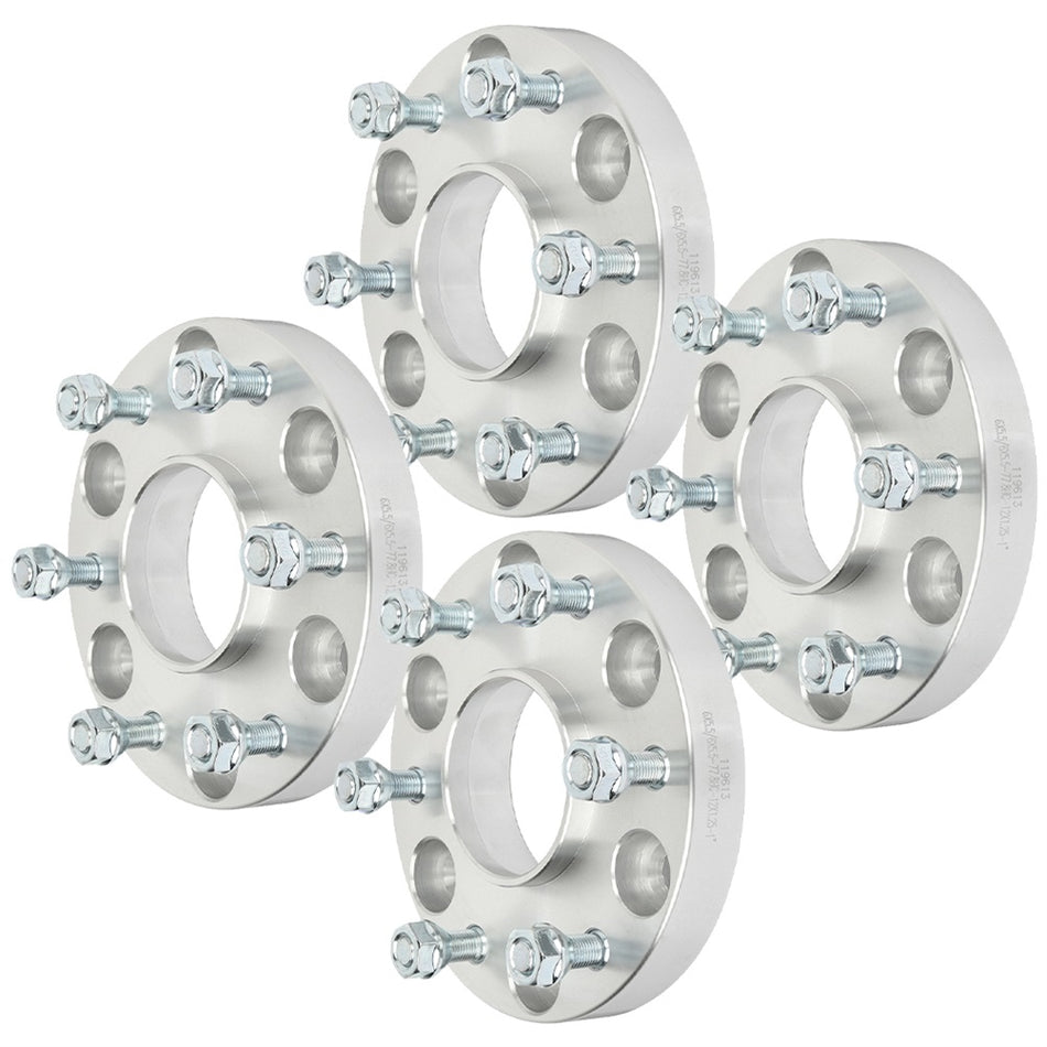 4Pcs 1 inch 6x5.5 6 Lug Wheel Spacers For 05-15 Nissan Armada 04-10 Infiniti QX56