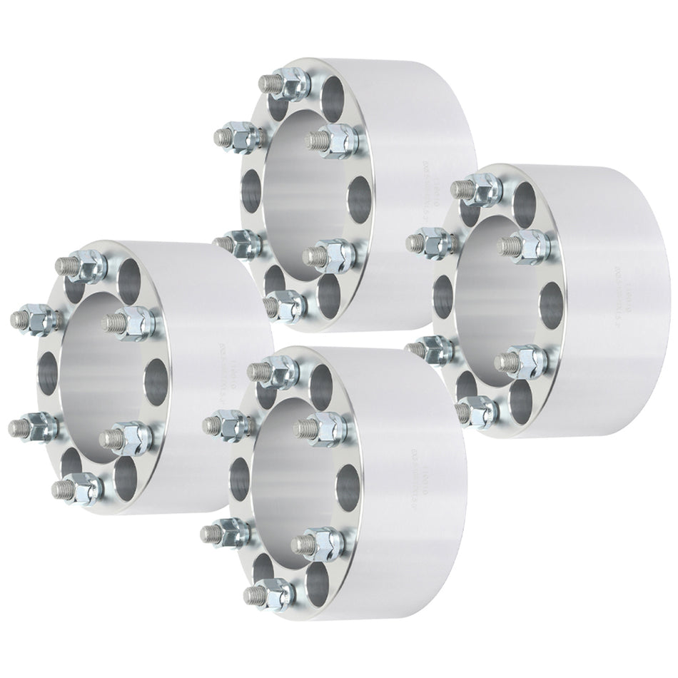 4Pcs 3 inch 6x5.5 6 Lug Wheel Spacers For 04-14 Chevrolet Colorado 85-93 Dodge Ram 50