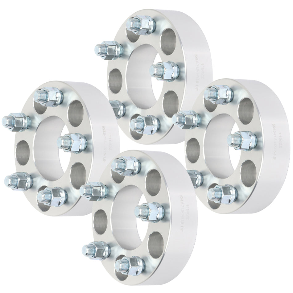 4Pcs 1.5 inch 5x4.5 5 Lug Wheel Spacers For 08-23 Dodge Challenger 06-23 Dodge Charger