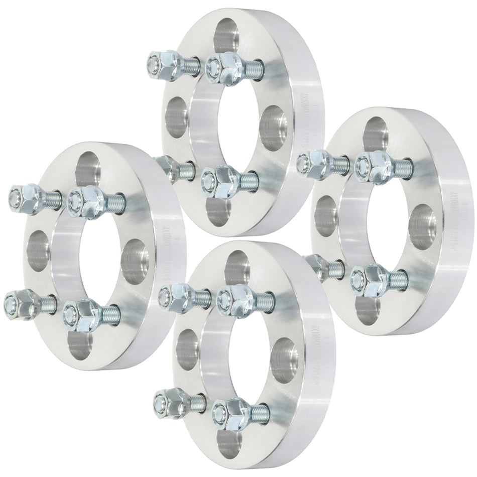 4Pcs 1 inch 4x108 to 4x100 4 Lug Wheel Spacers For 95-00 Ford Contour 81-90 Ford Escort