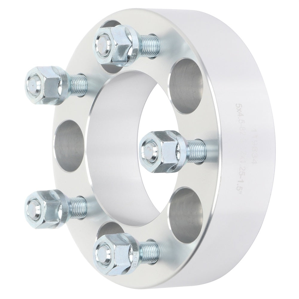 1.5 inch 5x4.5 5 Lug Wheel Spacers(82.5mm Bore, 12x1.25 Studs) For 03-12 Infiniti Fx35 95-98 Nissan 240Sx - 4PCS Only for Auto